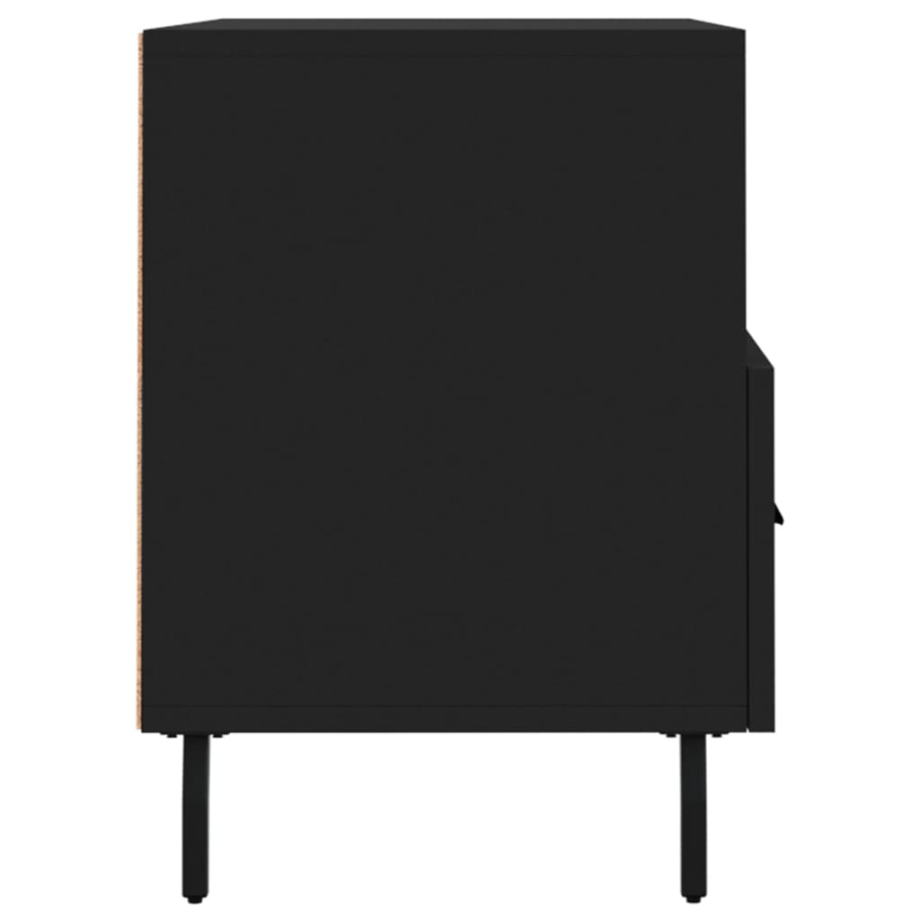 vidaXL Έπιπλο Τηλεόρασης Μαύρο 80 x 36 x 50 εκ. από Επεξεργασμένο Ξύλο