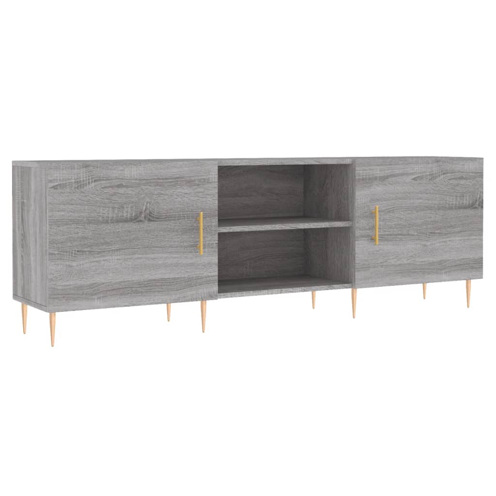 vidaXL Έπιπλο Τηλεόρασης Γκρι Sonoma 150x30x50 εκ. από Επεξεργ. Ξύλο