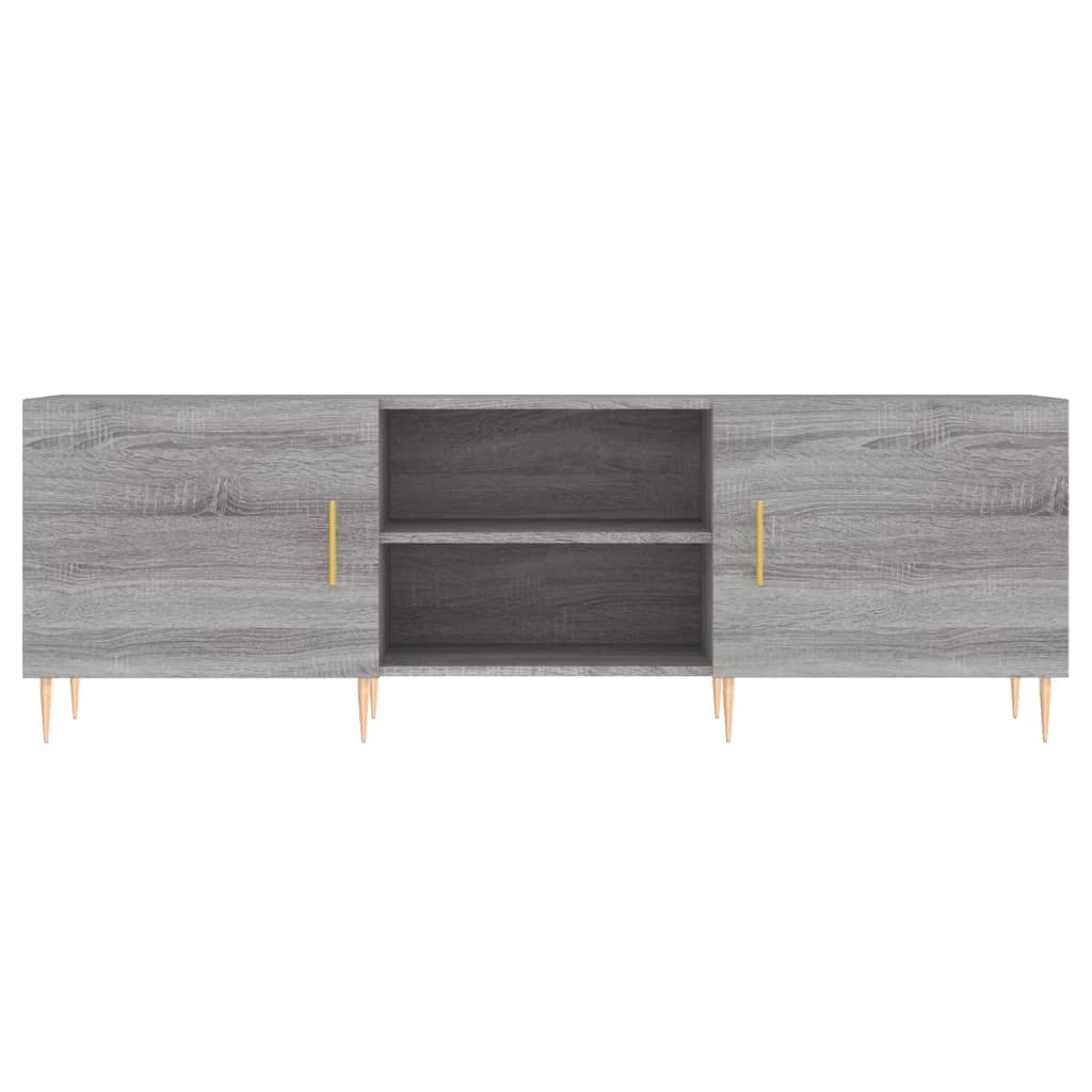 vidaXL Έπιπλο Τηλεόρασης Γκρι Sonoma 150x30x50 εκ. από Επεξεργ. Ξύλο