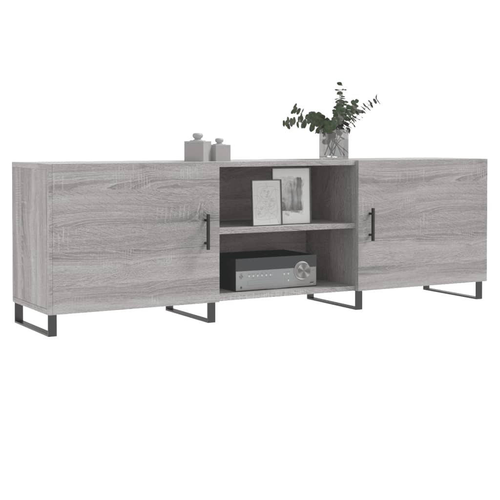 vidaXL Έπιπλο Τηλεόρασης Γκρι Sonoma 150x30x50 εκ. από Επεξεργ. Ξύλο