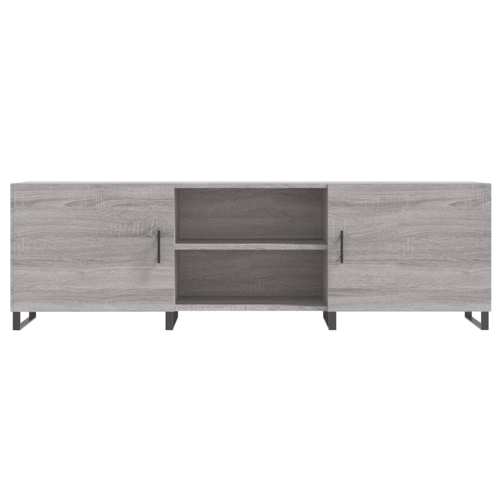vidaXL Έπιπλο Τηλεόρασης Γκρι Sonoma 150x30x50 εκ. από Επεξεργ. Ξύλο