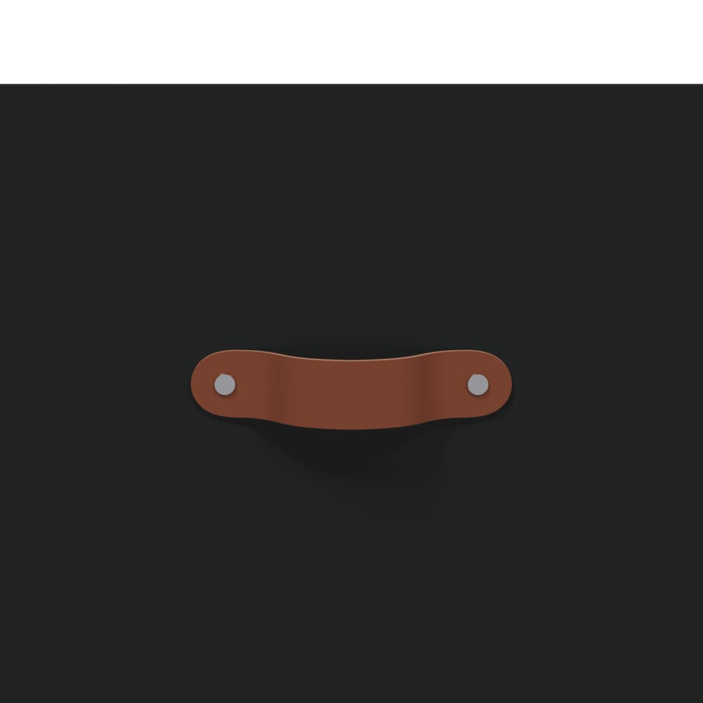 vidaXL Τραπεζάκια Σαλονιού 2 τεμ. Μαύρα 50x50x40 εκ. Επεξεργ. Ξύλο