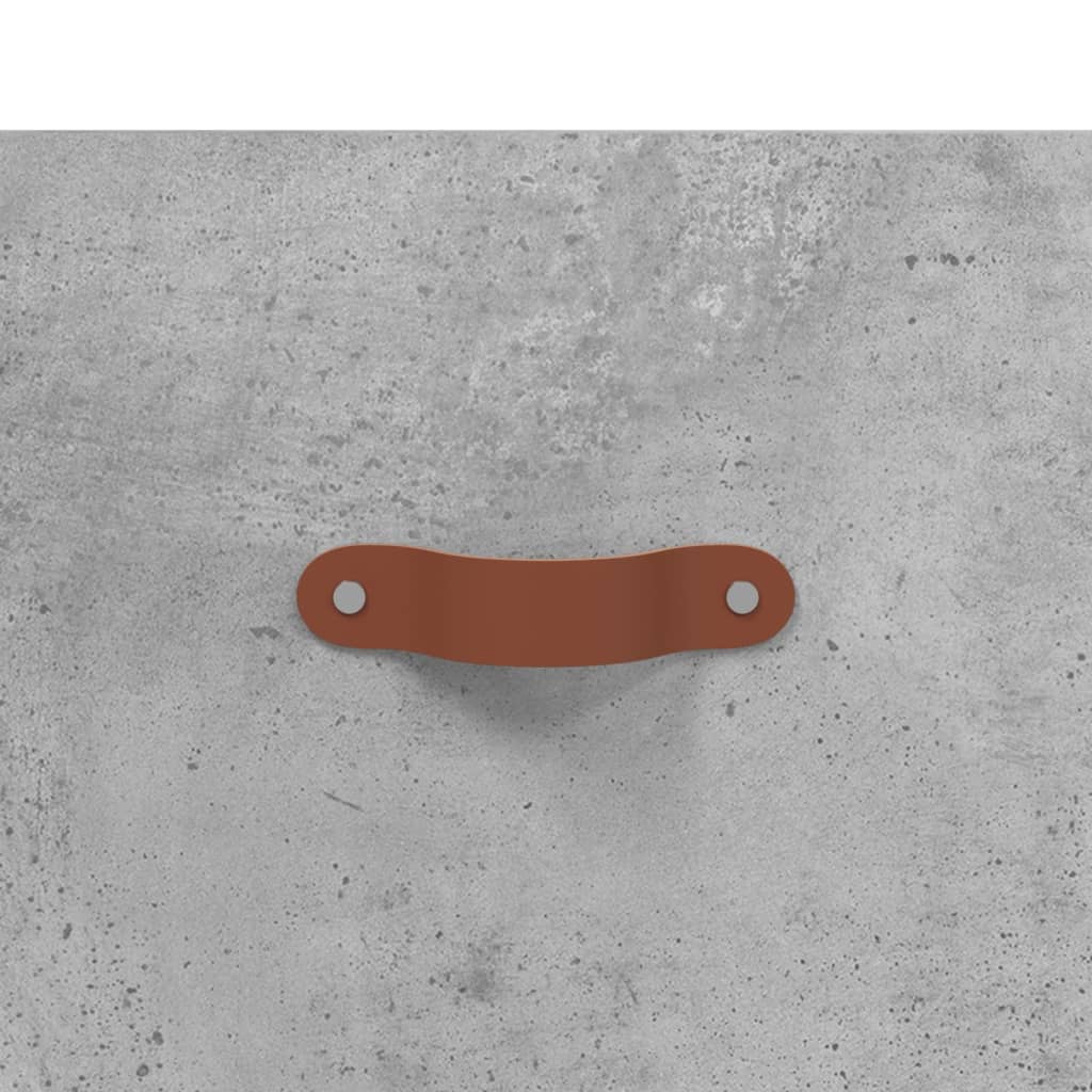 vidaXL Τραπεζάκι Σαλονιού Γκρι Σκυροδ. 50 x 50 x 40 εκ. Επεξεργ. Ξύλο