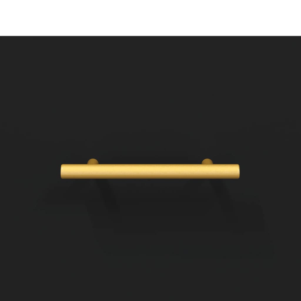 vidaXL Τραπεζάκι Σαλονιού Μαύρο 50x50x40 εκ. από Επεξεργασμένο Ξύλο