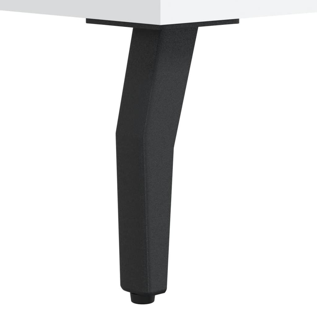 vidaXL Τραπεζάκια Σαλονιού 2 τεμ. Λευκά 50x50x40 εκ Επεξεργασμένο Ξύλο