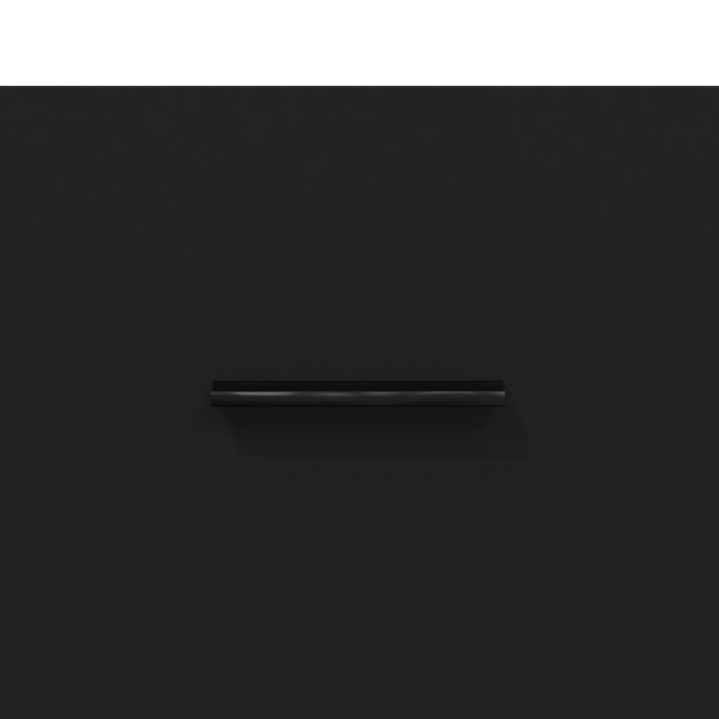 vidaXL Τραπεζάκι Σαλονιού Μαύρο 50x50x40 εκ. από Επεξεργασμένο Ξύλο