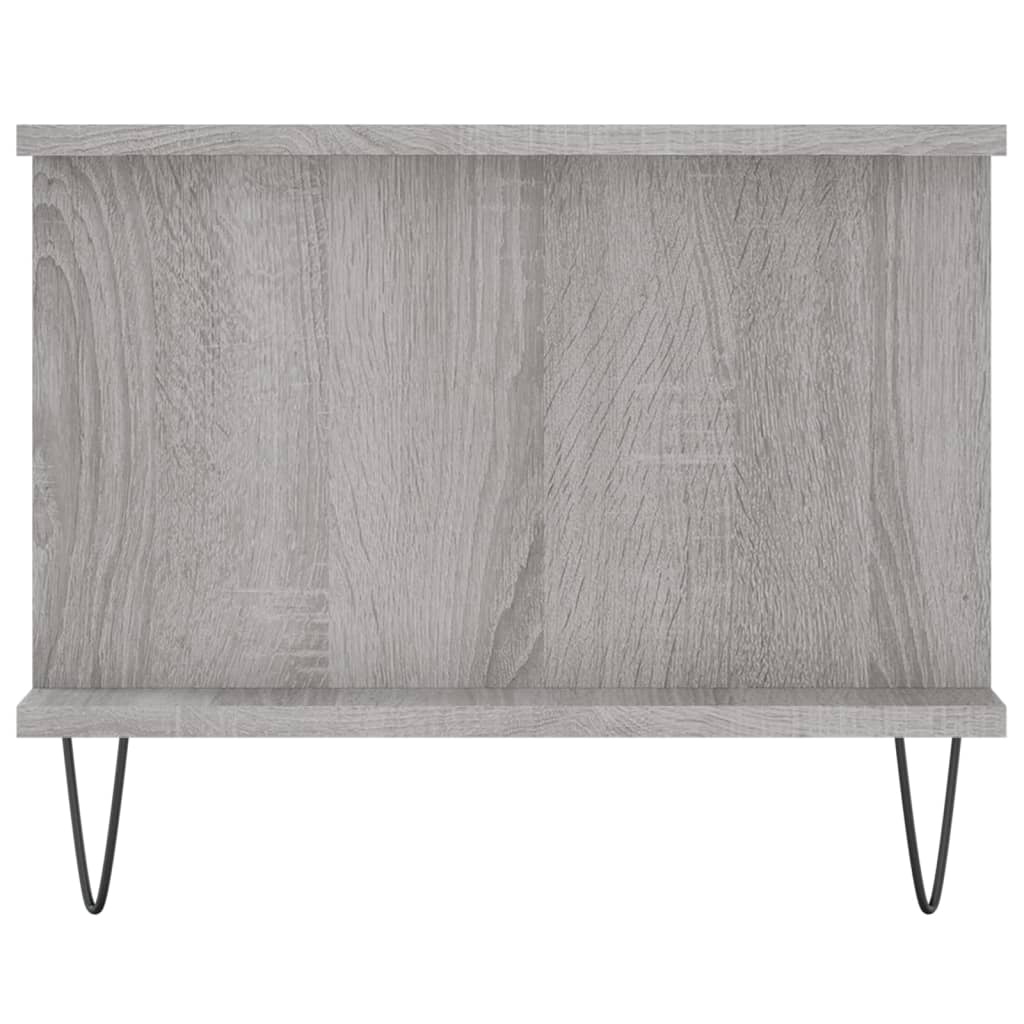 vidaXL Τραπεζάκι Σαλονιού Γκρι Sonoma 90x50x40 εκ. Επεξεργασμένο Ξύλο