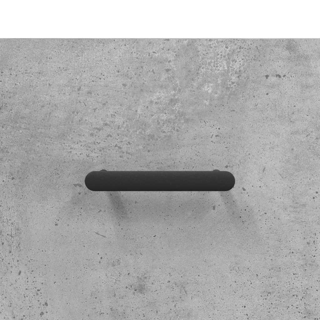 vidaXL Παπουτσοθήκη Γκρι Σκυροδέματος 30x35x105 εκ. Επεξεργασμένο Ξύλο