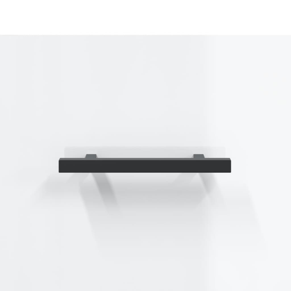 vidaXL Παπουτσοθήκη Γυαλιστερό Λευκό 30x35x105 εκ. Επεξεργασμένο Ξύλο