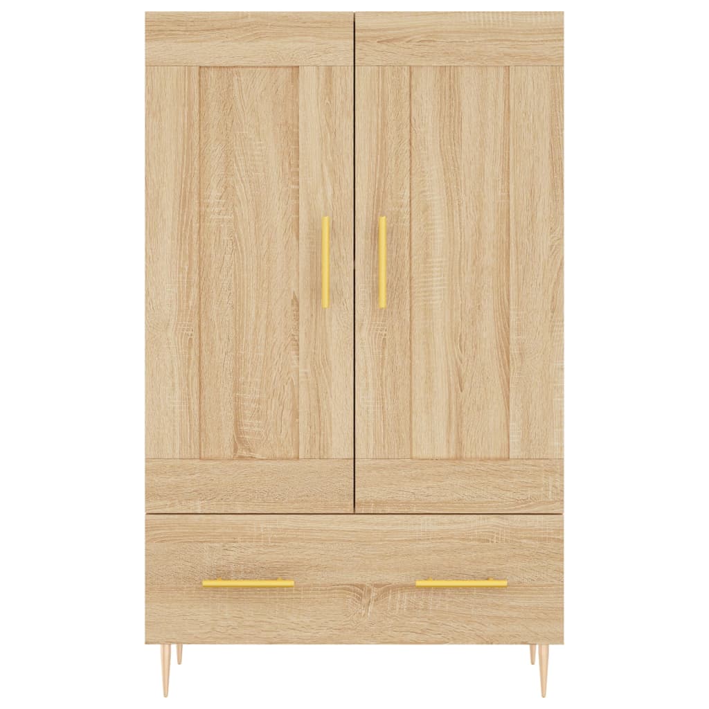 vidaXL Ντουλάπα Sonoma Δρυς 69,5 x 31 x 115 εκ. από Επεξεργασμένο Ξύλο