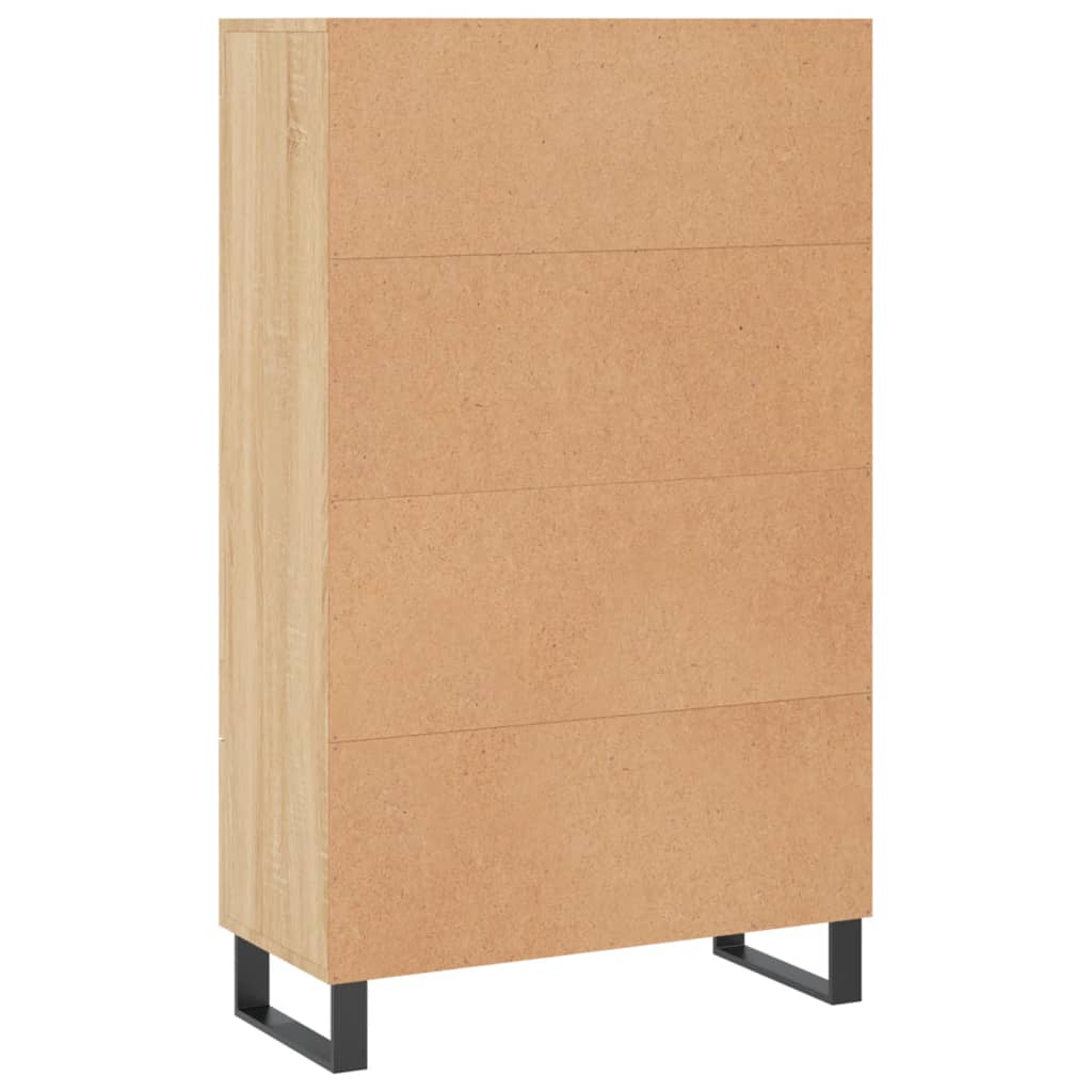 vidaXL Ντουλάπα Sonoma Δρυς 69,5 x 31 x 115 εκ. από Επεξεργασμένο Ξύλο