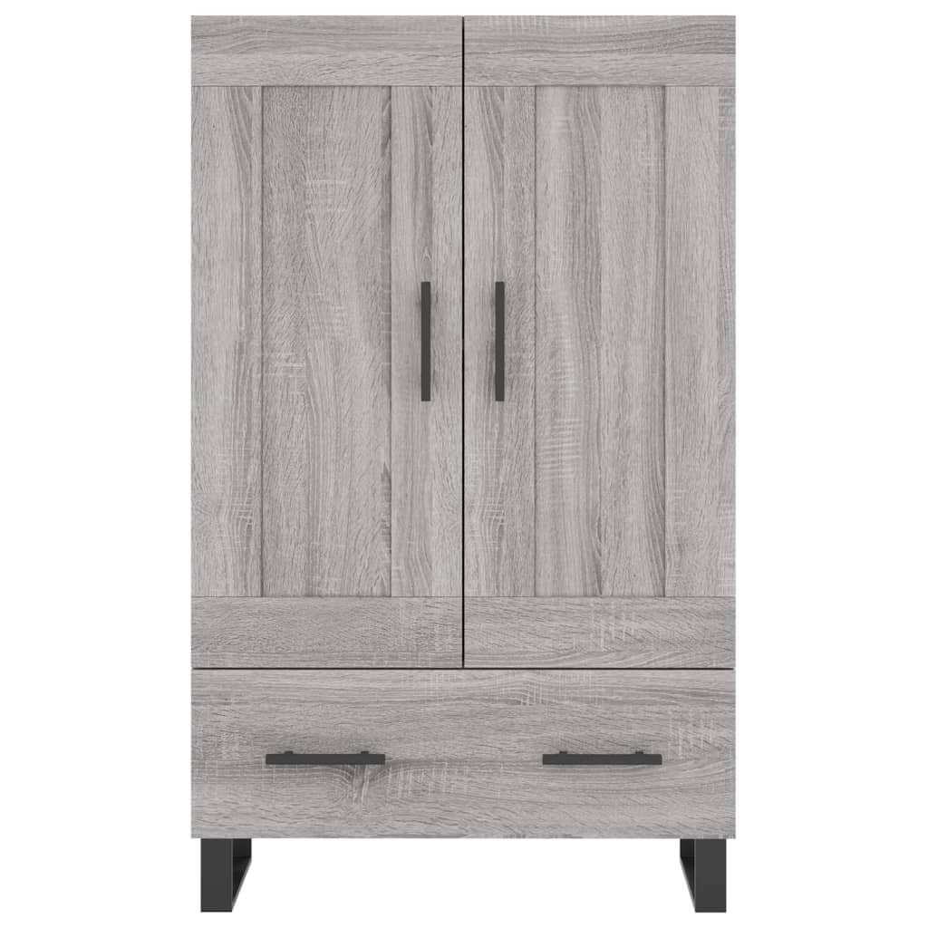 vidaXL Ντουλάπα Γκρι Sonoma 69,5 x 31 x 115 εκ. από Επεξεργασμένο Ξύλο