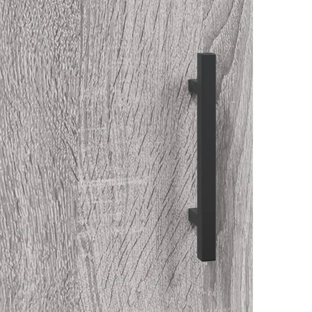 vidaXL Ντουλάπα Γκρι Sonoma 69,5 x 31 x 115 εκ. από Επεξεργασμένο Ξύλο