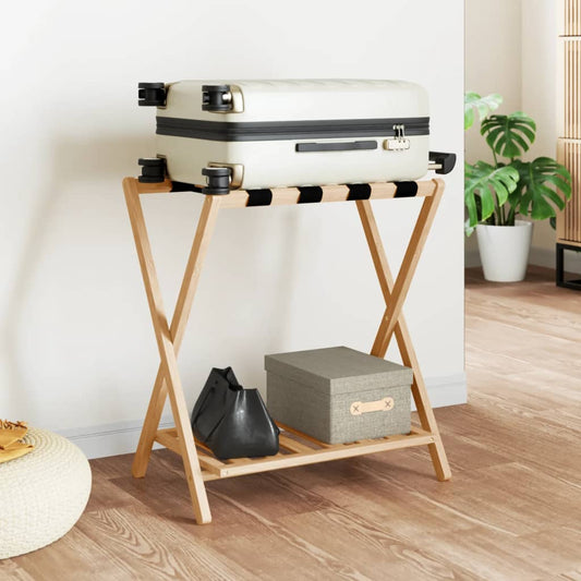 vidaXL Ράφι Αποσκευών 68 x 38 x 58 εκ. από Μπαμπού