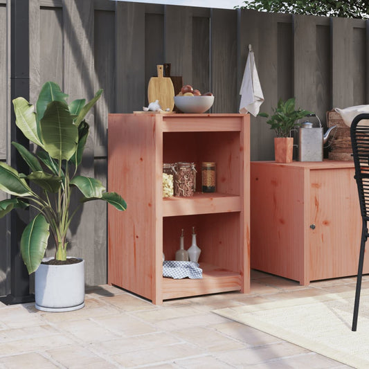 vidaXL Ντουλάπι Κουζίνας Εξ Χώρου MEPPEL 55x55x92 εκ Μασίφ Ξύλο Ψευδοτσούγκας