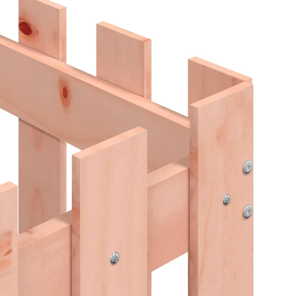 vidaXL Ζαρντινιέρα με Σχ. Φράχτη 60x60x60 εκ. Μασίφ Ξύλο Ψευδοτσούγκας