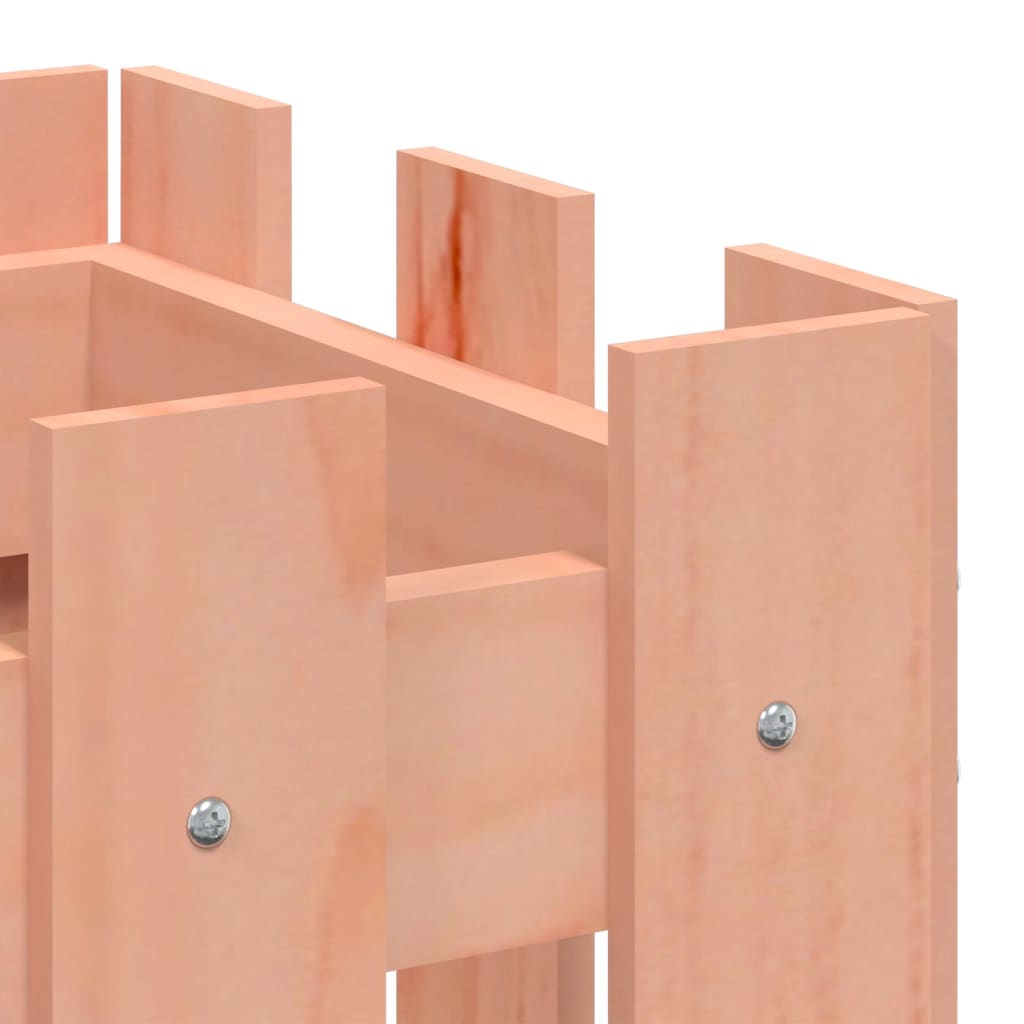vidaXL Ζαρντινιέρα με Σχ. Φράχτη 60x30x30 εκ. Μασίφ Ξύλο Ψευδοτσούγκας