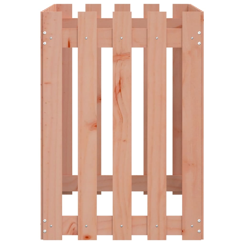 vidaXL Ζαρντινιέρα Υπερυψωμένη Φράχτης 100x50x70 εκ Μασίφ Ψευδοτσούγκα