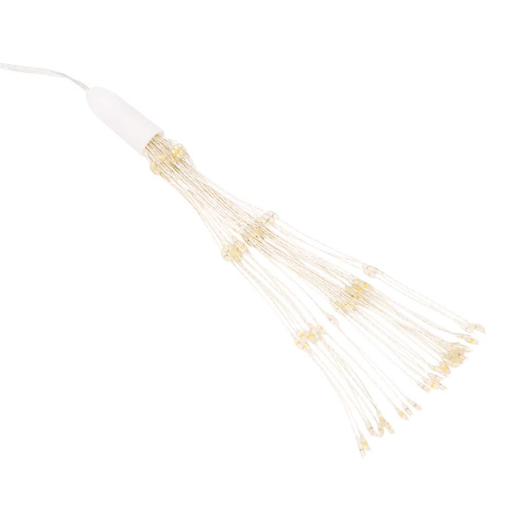 vidaXL Φωτάκια Χριστουγεννιάτικα 4 Τεμ. 140 LED Θερμό Λευκό 17 εκ.