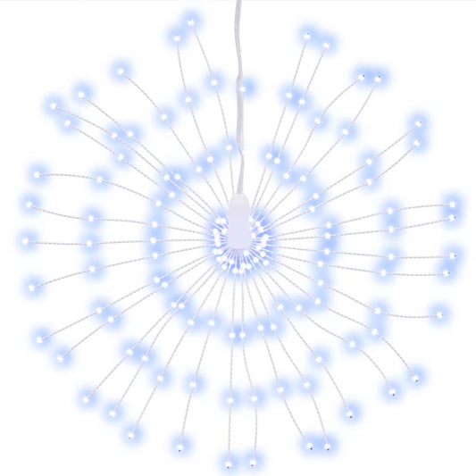 vidaXL Φωτάκια Χριστουγεννιάτικα 140 LED Ψυχρό Λευκό 17 εκ.