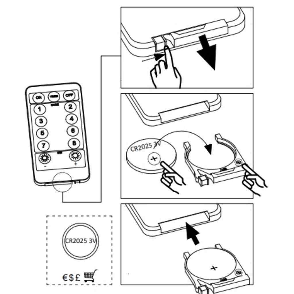 vidaXL Φωτάκια Χριστουγεννιάτικα 4 Τεμ. 140 LED Ψυχρό Λευκό 17 εκ.