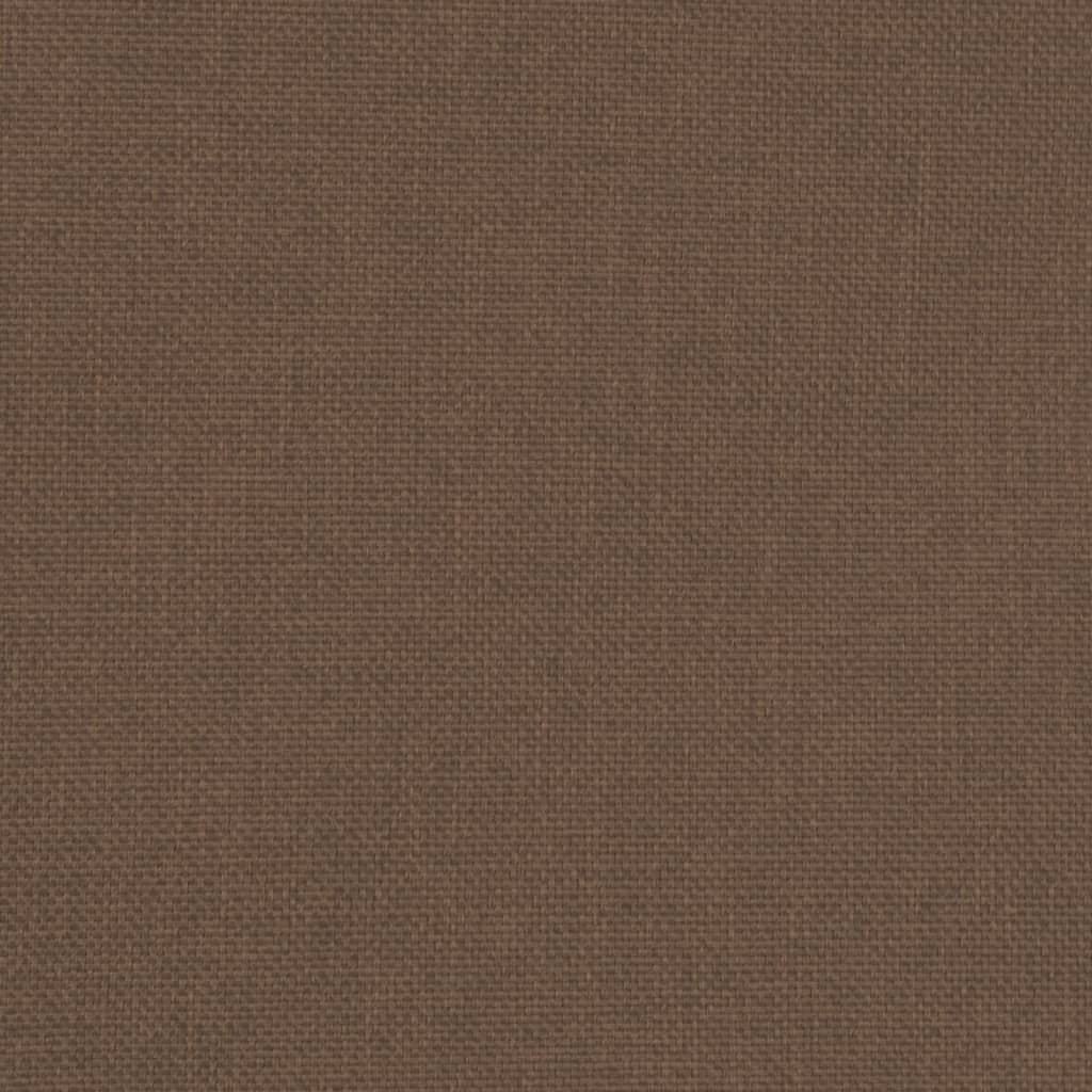 vidaXL Πολυθρόνα Μπάρελ Καφέ Υφασμάτινη