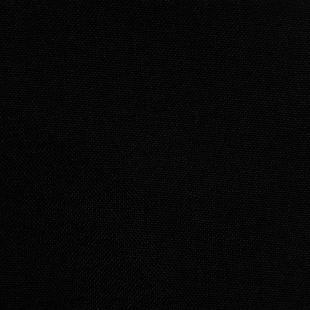 vidaXL Πολυθρόνα Μπάρελ Μαύρη Υφασμάτινη με Υποπόδιο