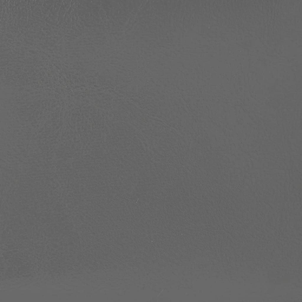 vidaXL Πολυθρόνα Μπάρελ Γκρι από Συνθετικό Δέρμα