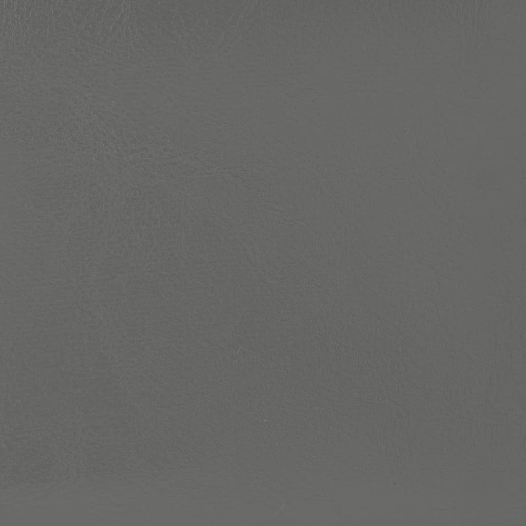 vidaXL Πολυθρόνα Μπάρελ Γκρι από Συνθετικό Δέρμα