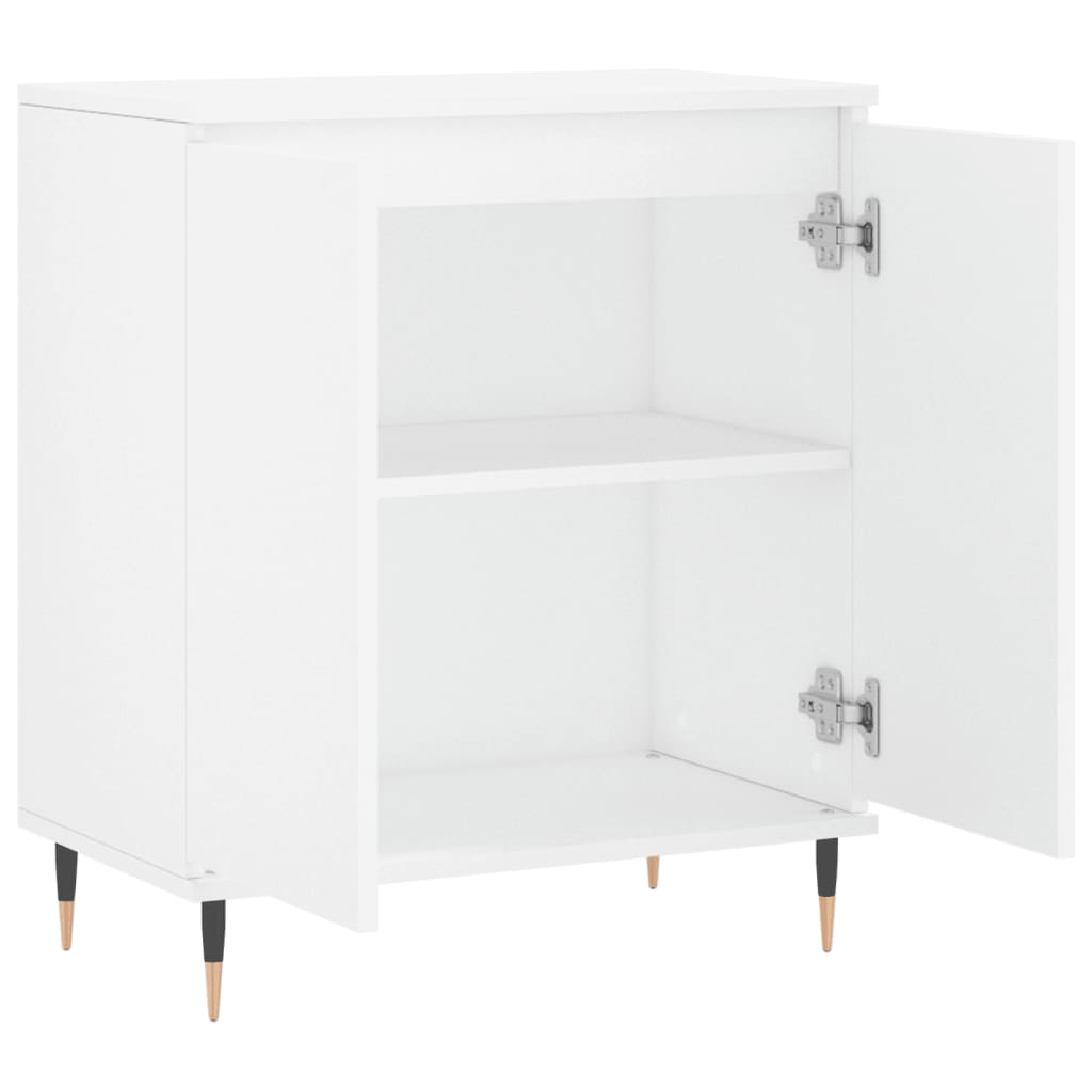 vidaXL Συρταριέρα Λευκή 60 x 35 x 70 εκ. από Επεξεργασμένο Ξύλο