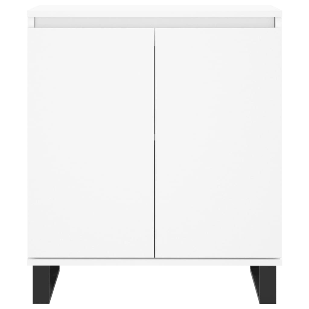 vidaXL Συρταριέρα Λευκή 60 x 35 x 70 εκ. από Επεξεργασμένο Ξύλο