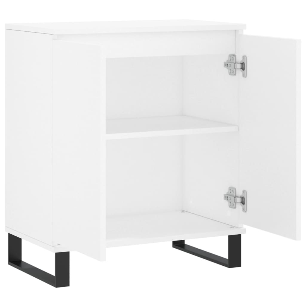 vidaXL Συρταριέρα Λευκή 60 x 35 x 70 εκ. από Επεξεργασμένο Ξύλο