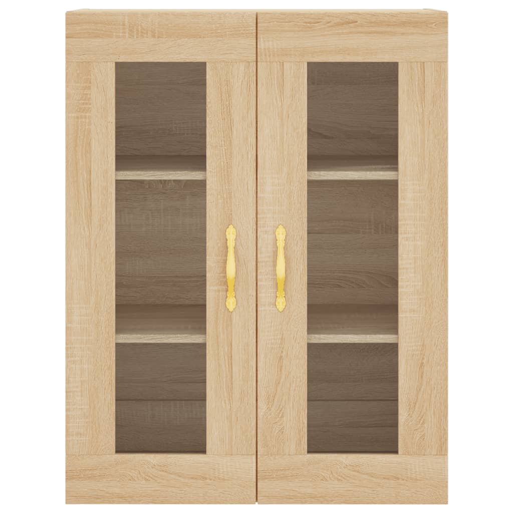vidaXL Ντουλάπι Επιτοίχιο Sonoma Δρυς 69,5 x 34 x 90 εκ.
