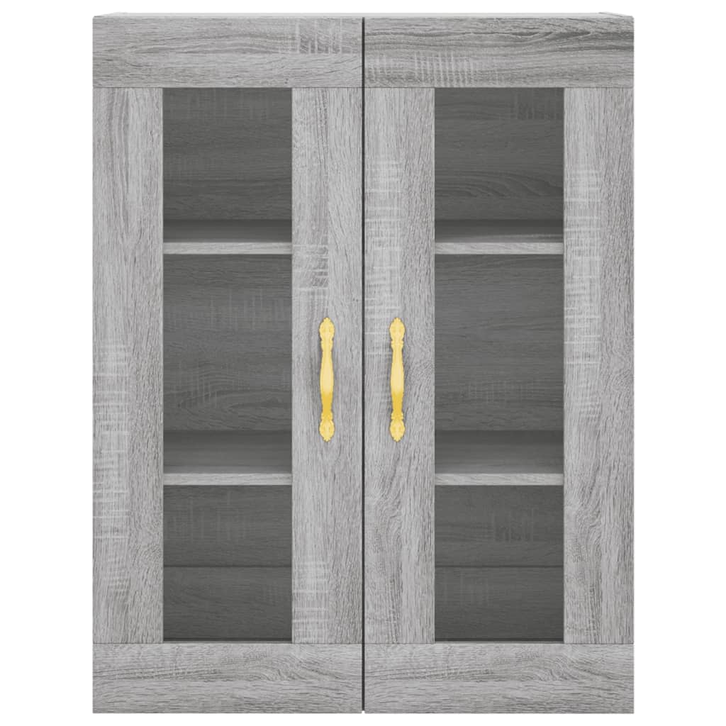 vidaXL Ντουλάπι Τοίχου Γκρι Sonoma 69,5 x 34 x 90 εκ.