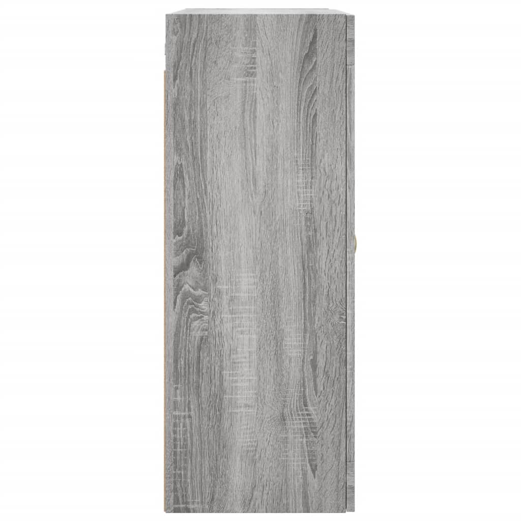 vidaXL Ντουλάπι Τοίχου Γκρι Sonoma 69,5 x 34 x 90 εκ.
