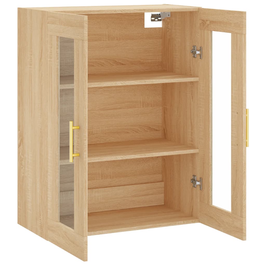 vidaXL Ντουλάπι Επιτοίχιο Sonoma Δρυς 69,5 x 34 x 90 εκ.