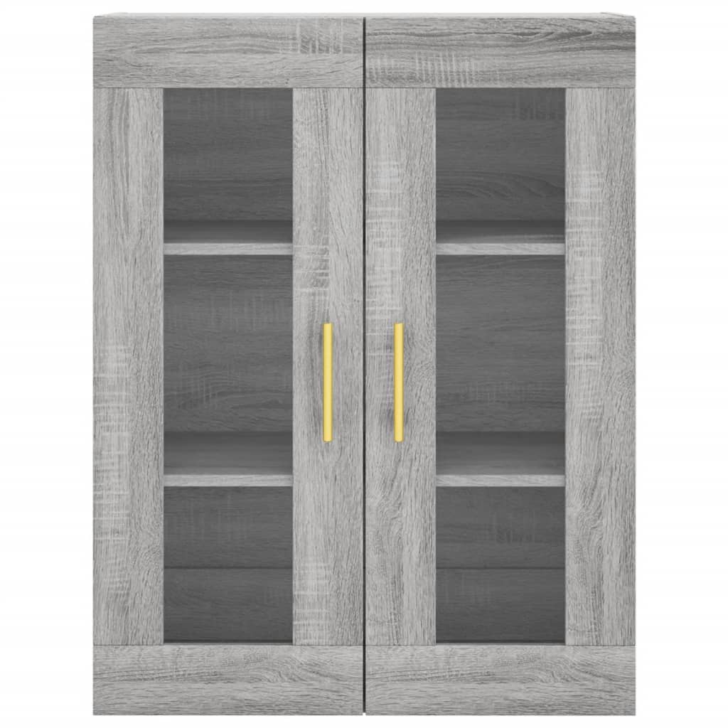 vidaXL Ντουλάπι Τοίχου Γκρι Sonoma 69,5 x 34 x 90 εκ.