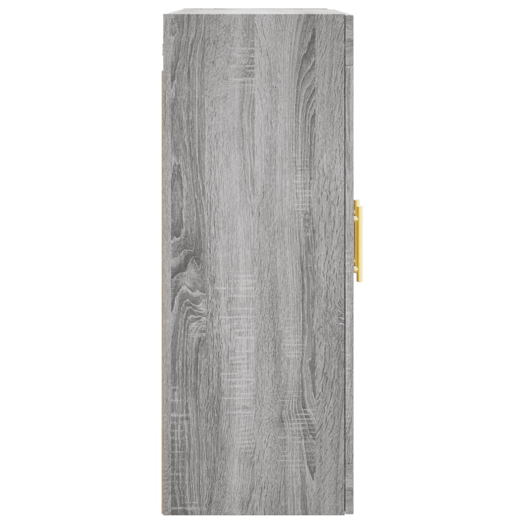 vidaXL Ντουλάπι Τοίχου Γκρι Sonoma 69,5 x 34 x 90 εκ.