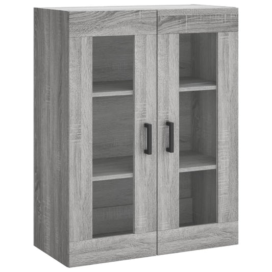 vidaXL Ντουλάπι Τοίχου Γκρι Sonoma 69,5 x 34 x 90 εκ.