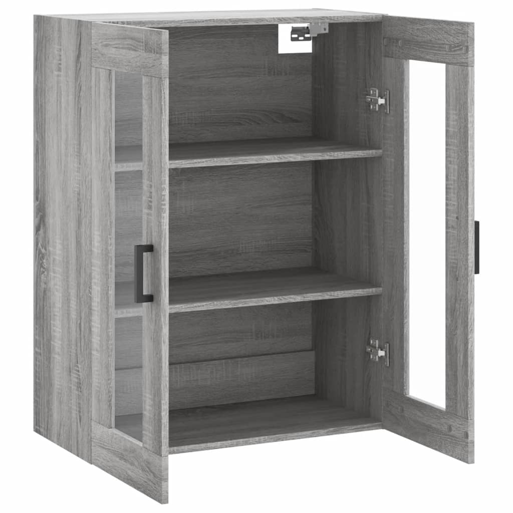 vidaXL Ντουλάπι Τοίχου Γκρι Sonoma 69,5 x 34 x 90 εκ.