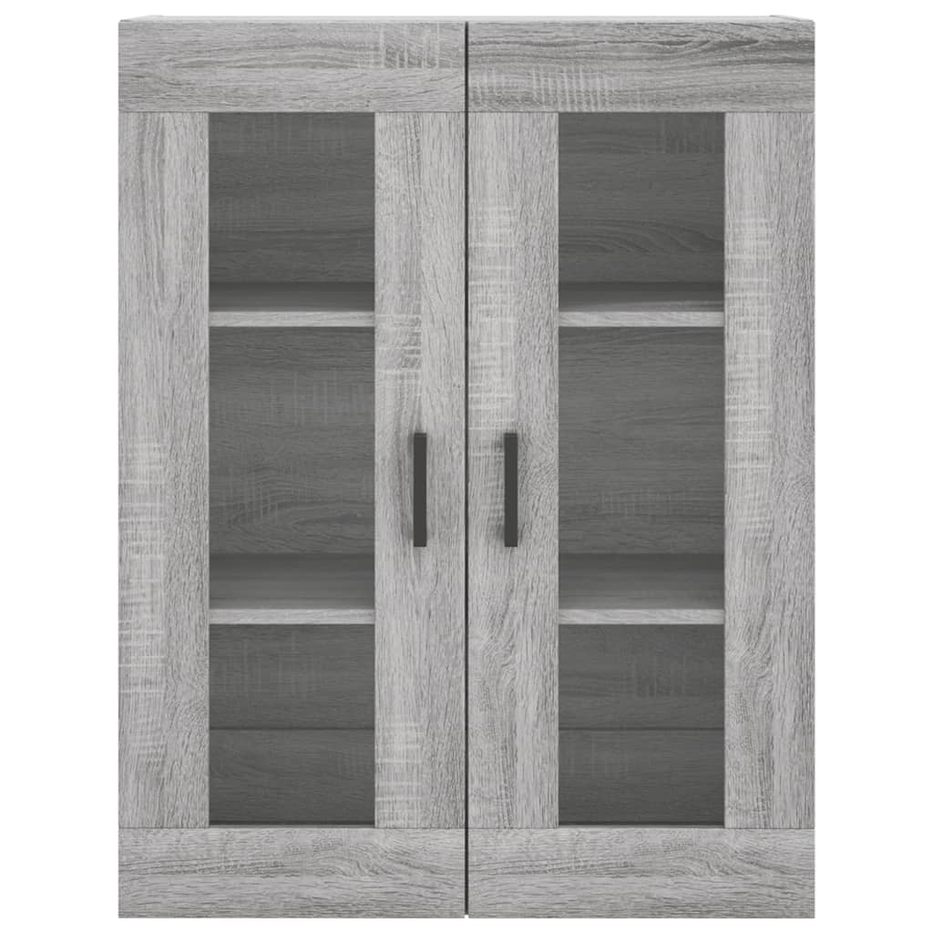 vidaXL Ντουλάπι Τοίχου Γκρι Sonoma 69,5 x 34 x 90 εκ.