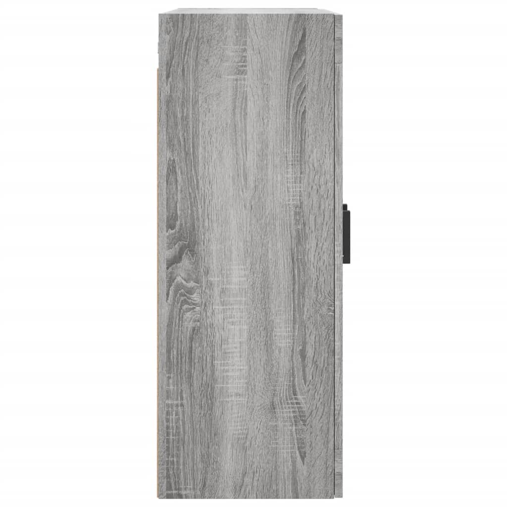 vidaXL Ντουλάπι Τοίχου Γκρι Sonoma 69,5 x 34 x 90 εκ.