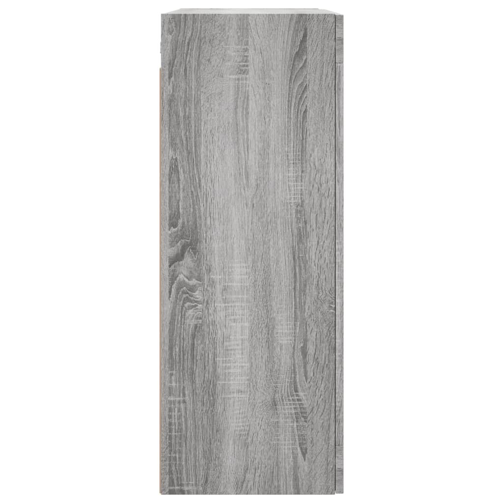 vidaXL Ντουλάπι Τοίχου Γκρι Sonoma 69,5 x 34 x 90 εκ.