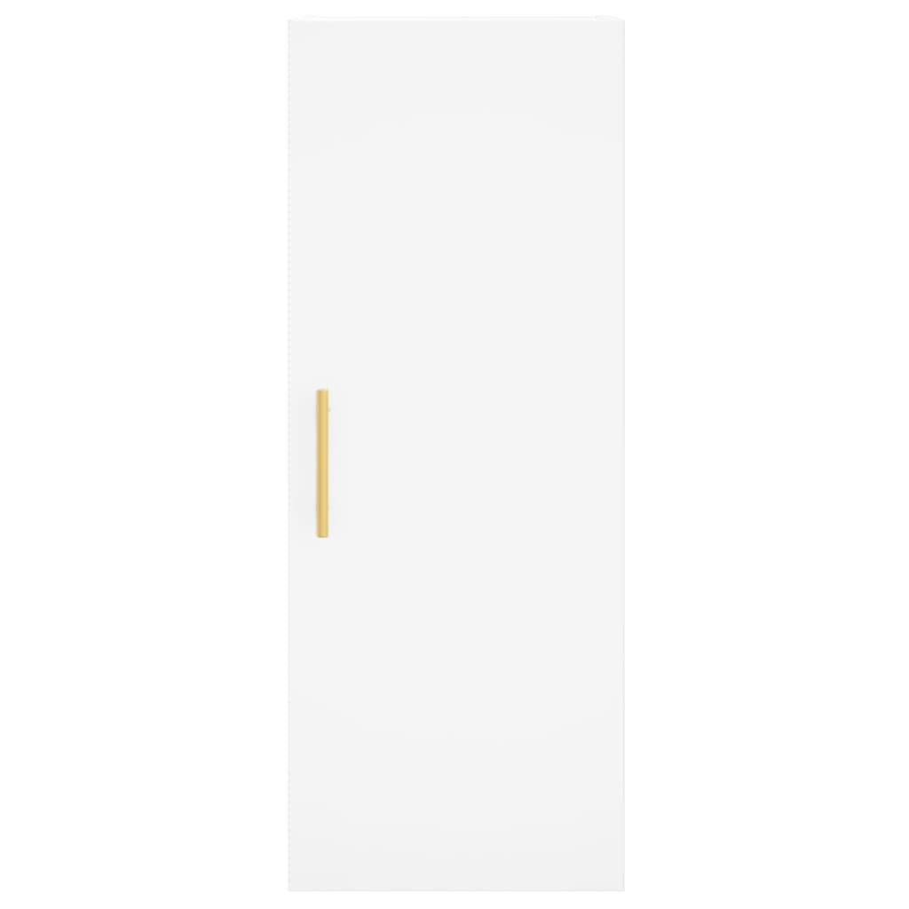 vidaXL Ντουλάπι Τοίχου Λευκό 34,5 x 34 x 90 εκ.