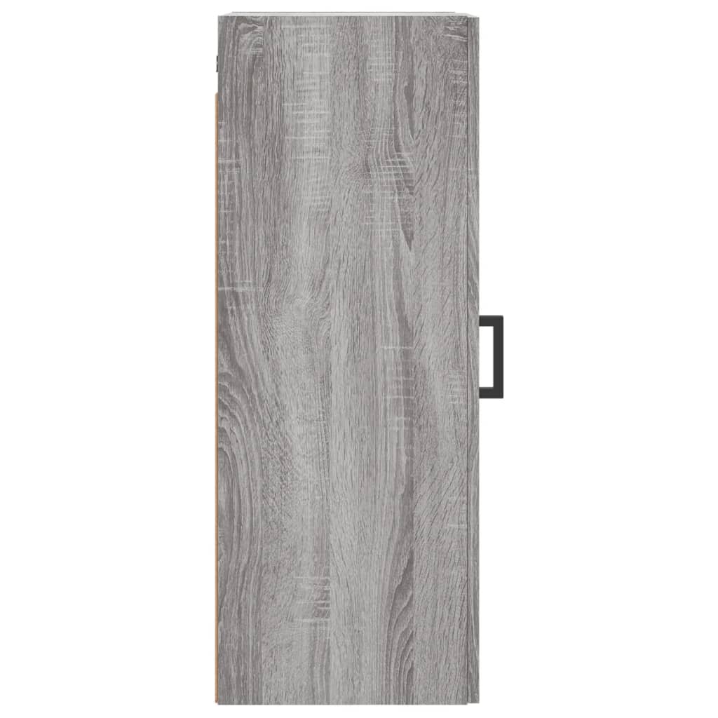 vidaXL Ντουλάπι Τοίχου Γκρι Sonoma 34,5 x 34 x 90 εκ.