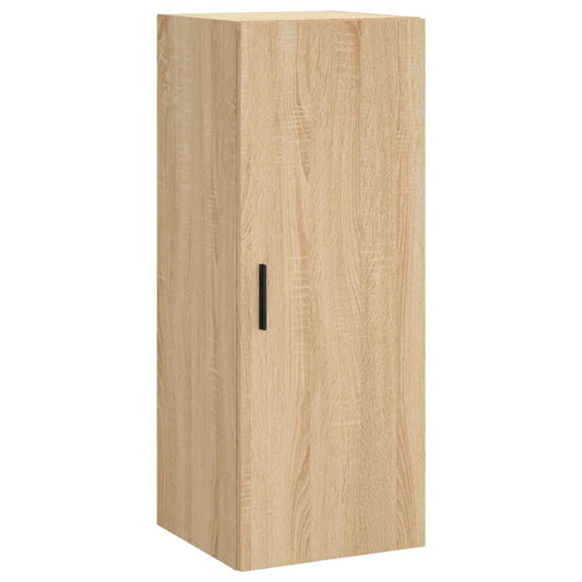 vidaXL Ντουλάπι Τοίχου Sonoma Δρυς 34,5 x 34 x 90 εκ.