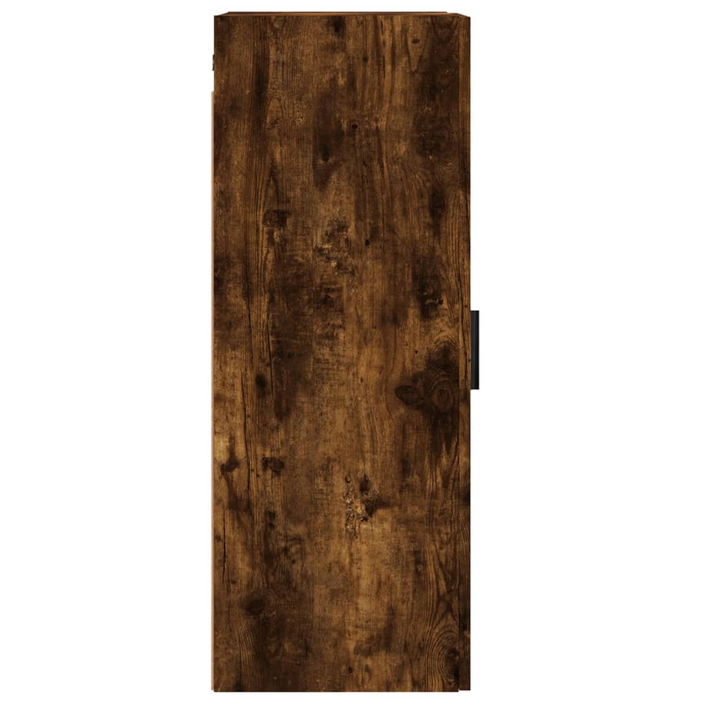 vidaXL Ντουλάπι Τοίχου Καπνιστή Δρυς 34,5 x 34 x 90 εκ.