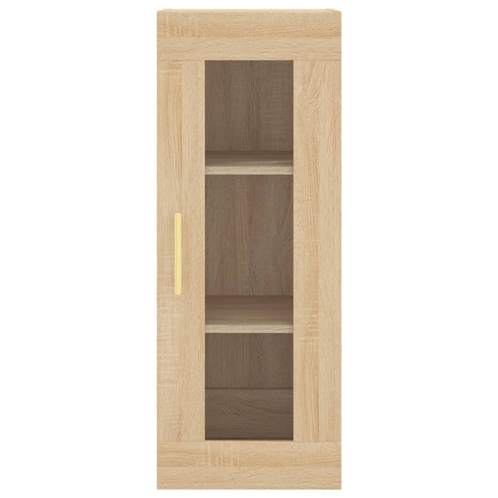 vidaXL Ντουλάπι Τοίχου Sonoma Δρυς 34,5 x 34 x 90 εκ.