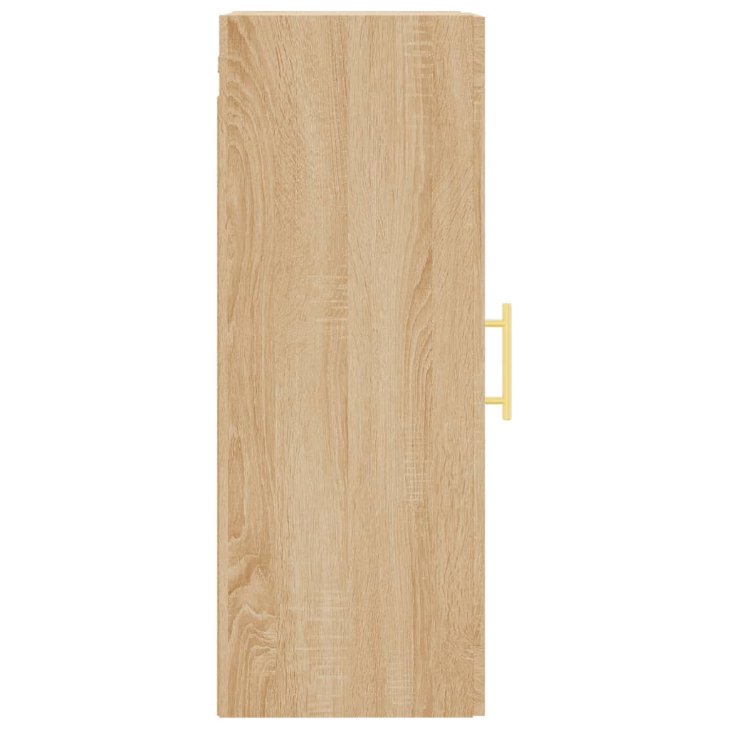vidaXL Ντουλάπι Τοίχου Sonoma Δρυς 34,5 x 34 x 90 εκ.