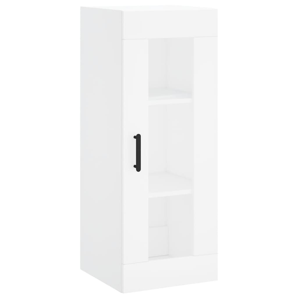 vidaXL Ντουλάπι Τοίχου Λευκό 34,5 x 34 x 90 εκ.